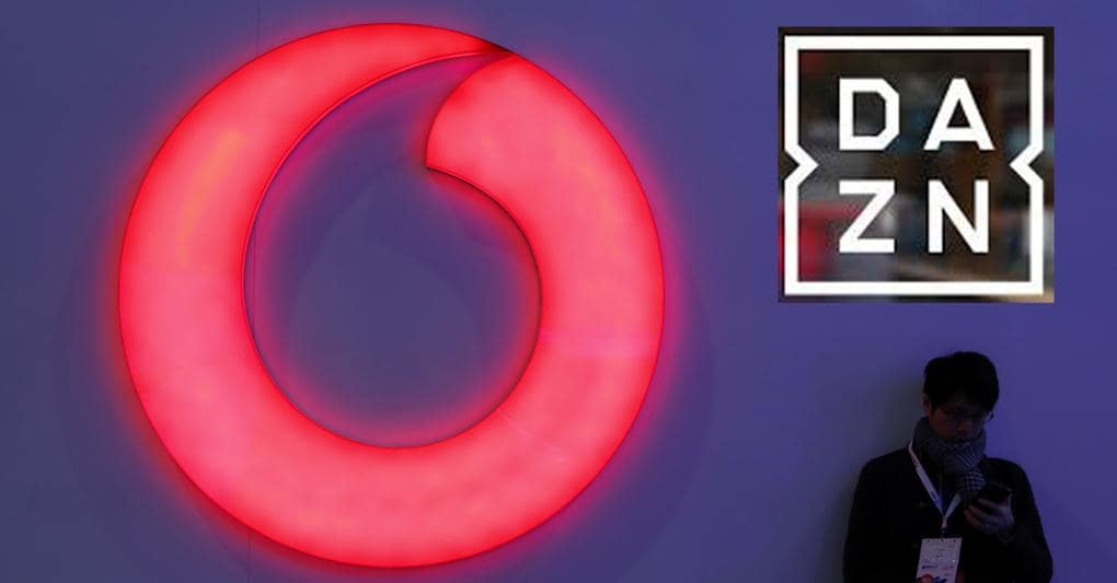Vodafone alleata a Dazn per crescere nella fibra con il calcio
